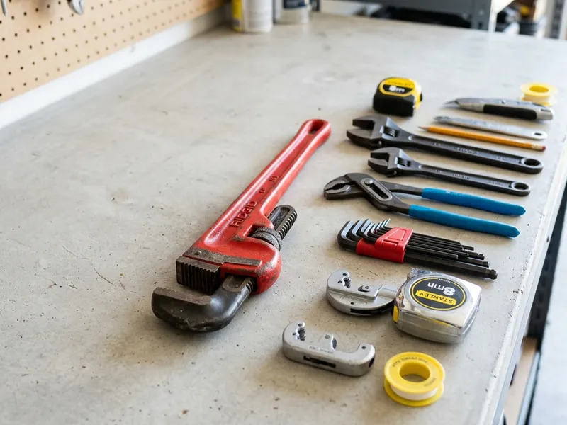 Professional plumbers in Midway South, TX equipped with top-tier tools for residential and commercial plumbing services.